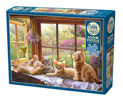 Puzzle 500 Leniwy poranek 113031