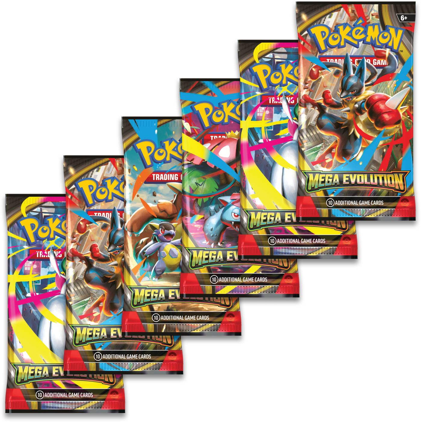Pokemon TCG Mega Evolution Booster 1szt.mix
