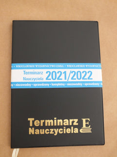 Terminarz Nauczyciela 2021/2022 Emka broszura czarny