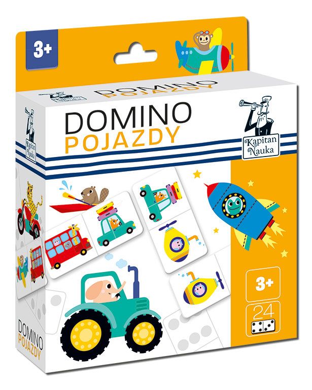 Domino pojazdy Kapitan Nauka