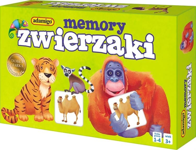 Gra Memory zwierzaki
