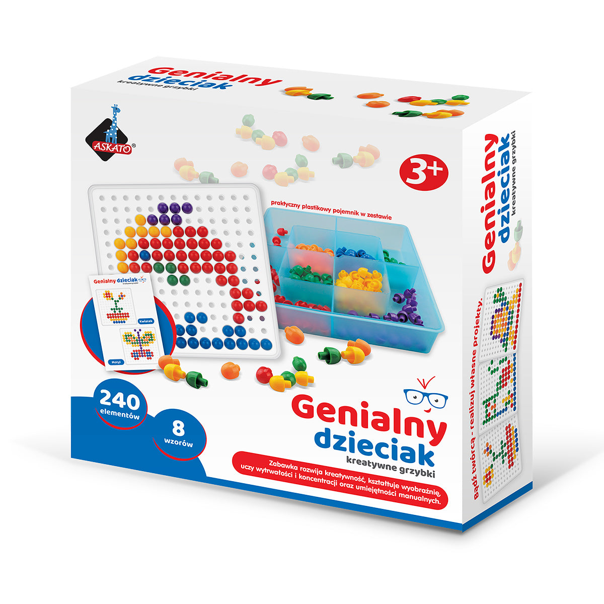 Genialny dzieciak kreatywne grzybki 106199
