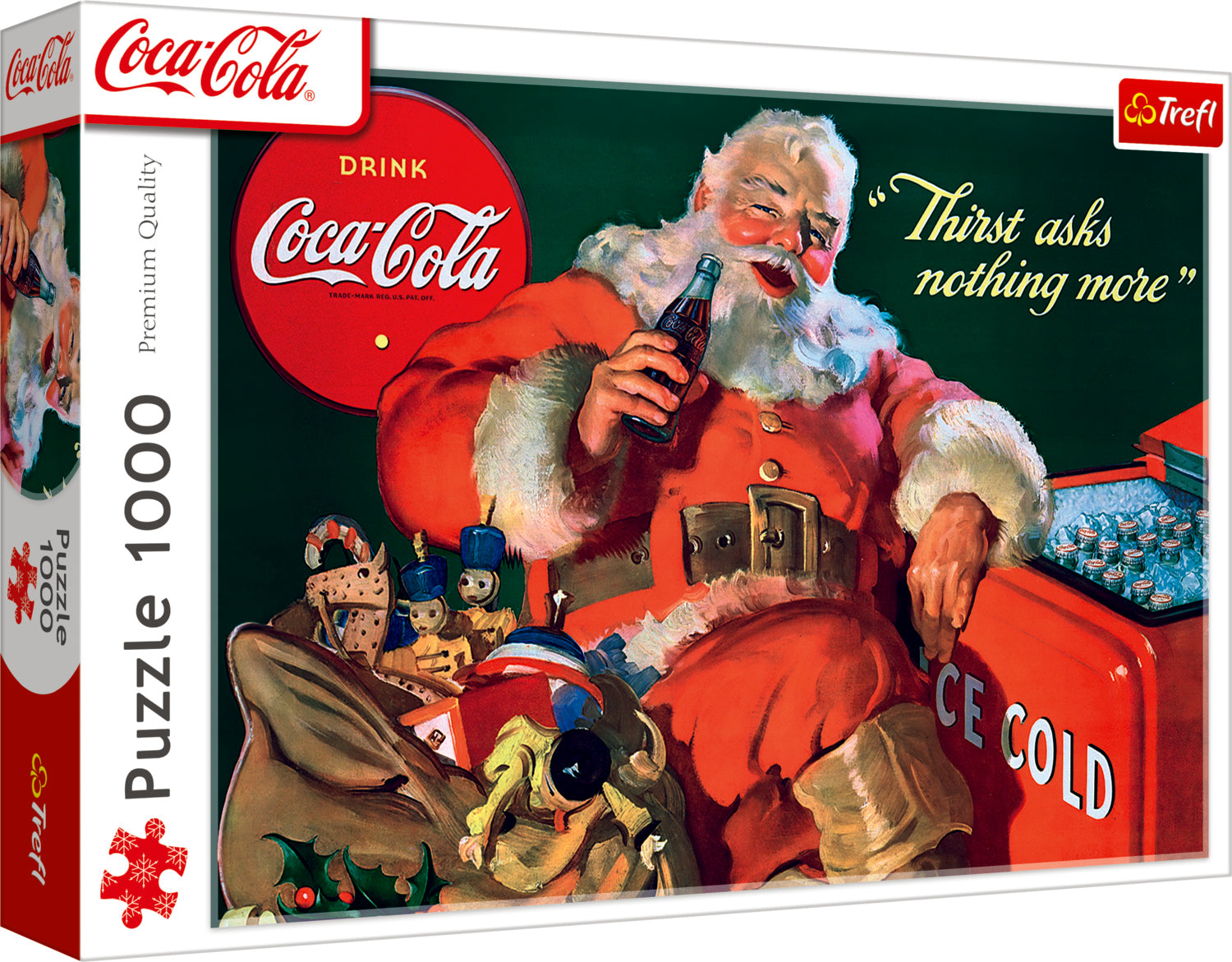 PUZZLE 1000 Coca-Cola Święty Mikołaj 10921