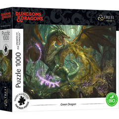 Puzzle 1000 UFT Green Dragon Hasbro Dungeons&Dragons 10758