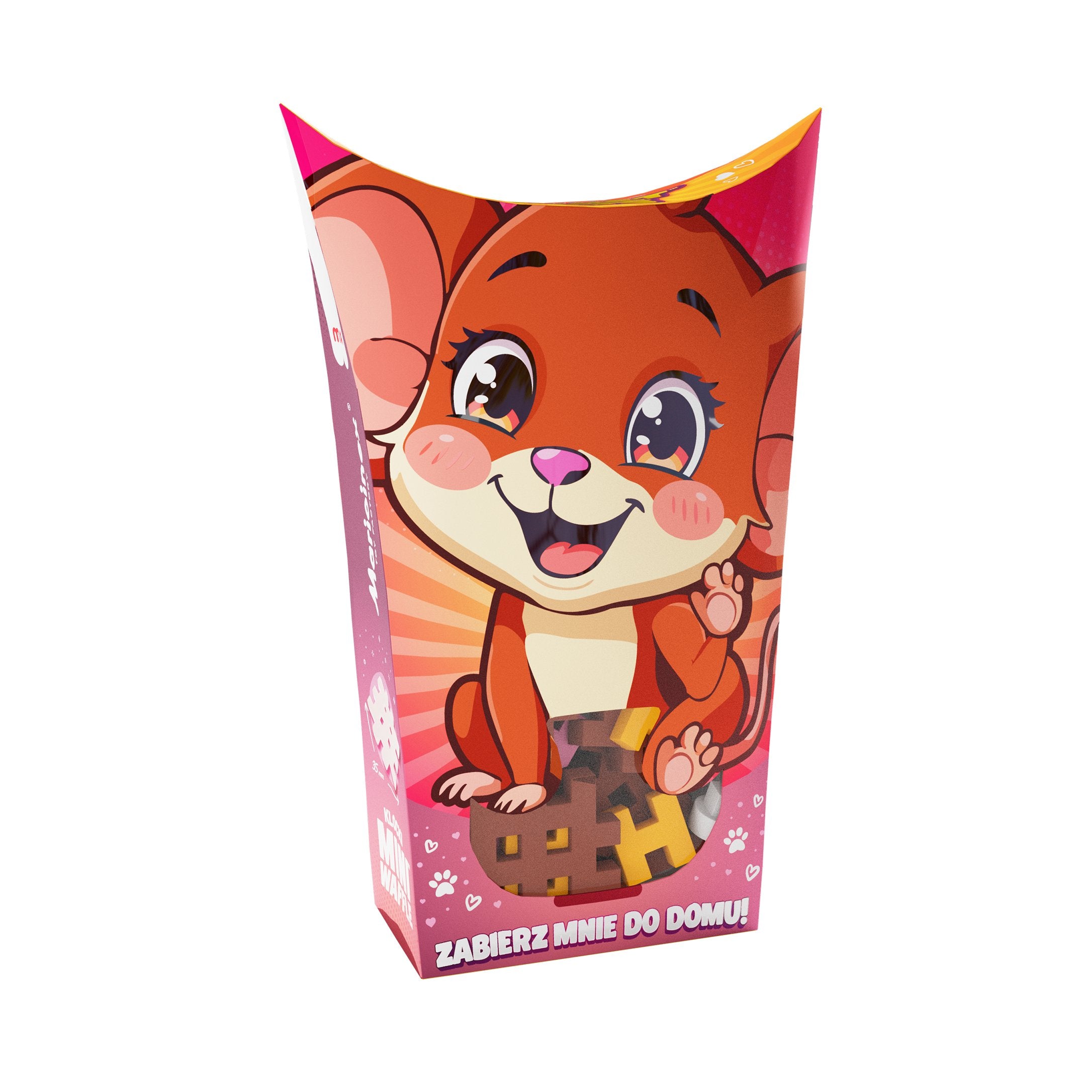 Klocki konstrukcyjne mini Pocket Pets Myszka 25 elementów
