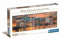 Puzzle 1000 Panorama HQ Bright Amsterdam