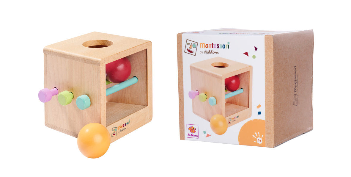 Kostka z kulkami EH Montessori Eichhorn