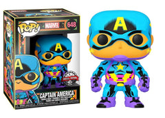 Figurka Marvel Black Light  Captain America Funko POP