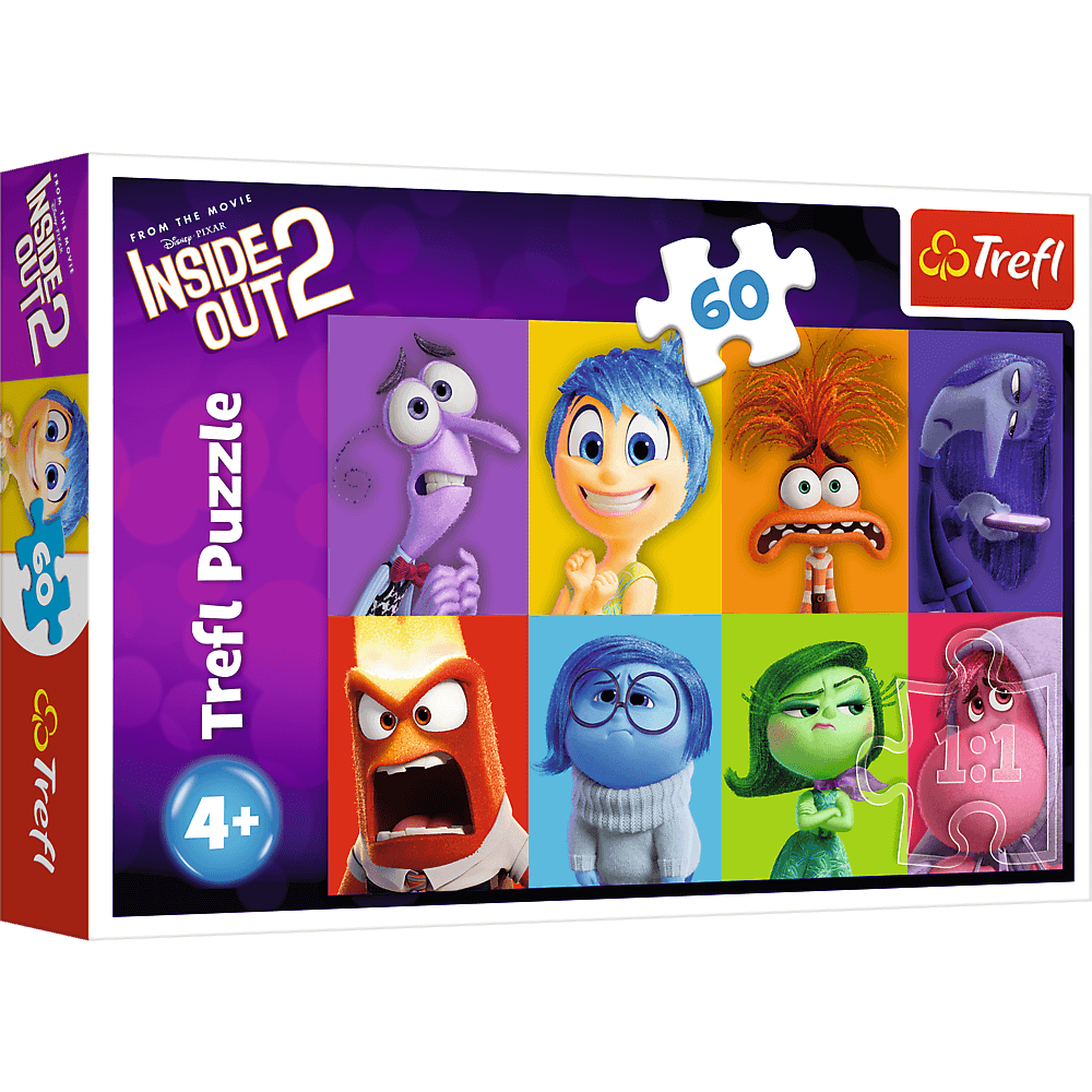 Puzzle 60 Poznaj swoje emocje Disney Inside Out 2 17397