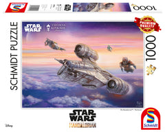 Puzzle 1000 PQ T. Kinkade Star Wars The Mandalorian Eskorta 110804