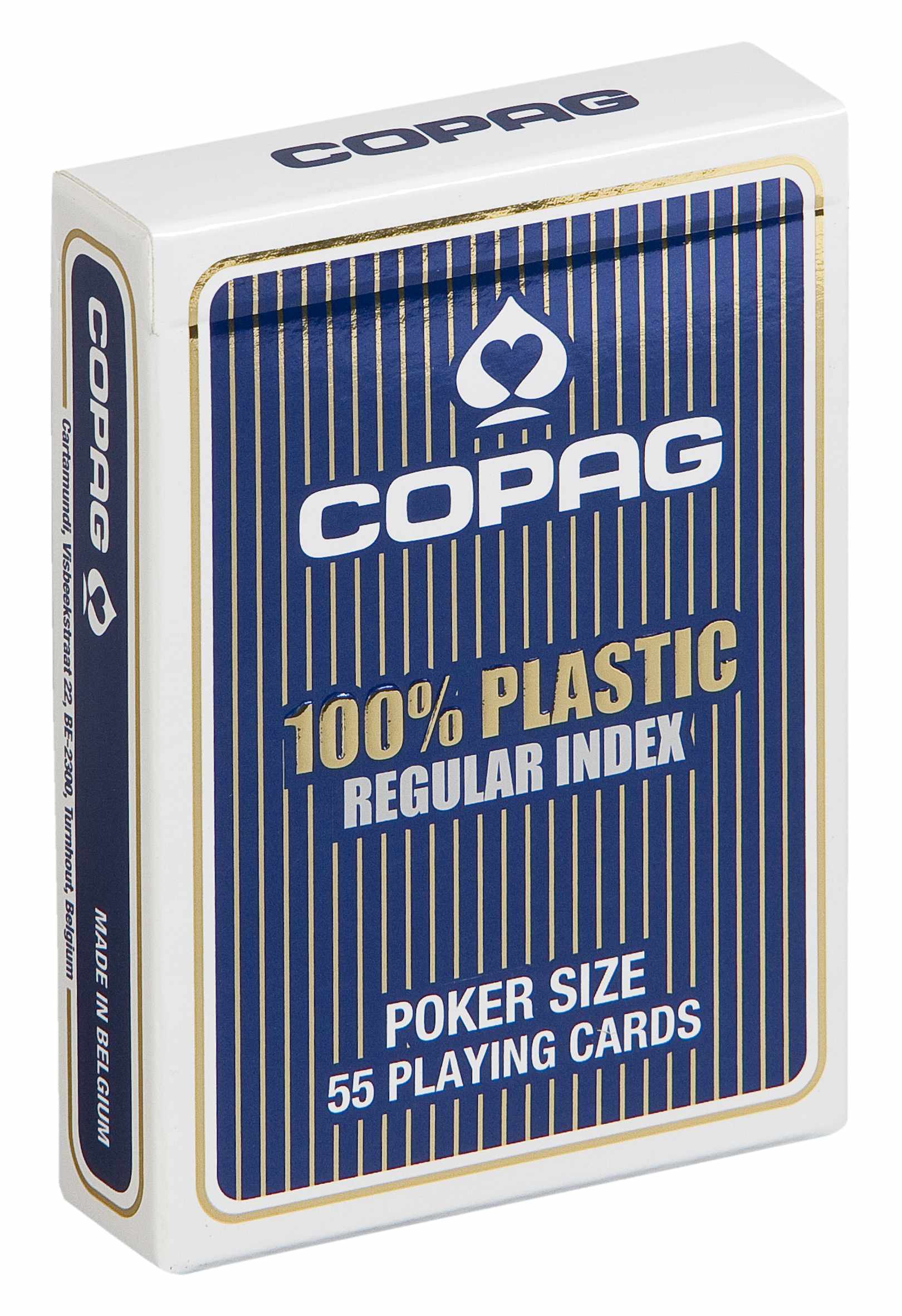Karty do gry Poker Copag niebieskie