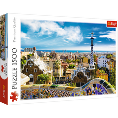 Puzzle 1500 Park Güell Barcelona 26147