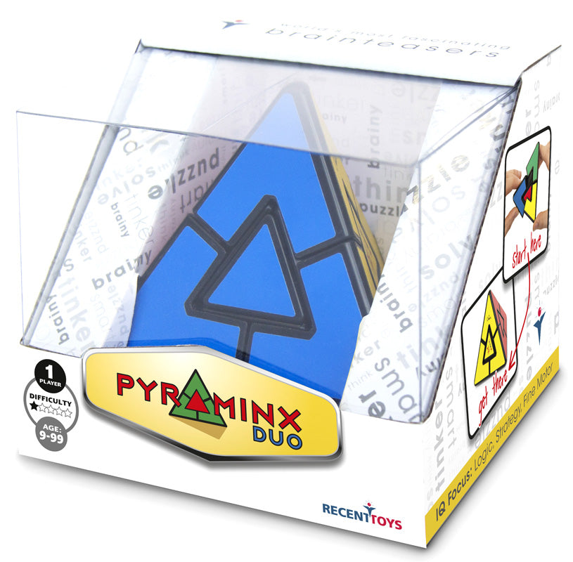 Łamigłówka Pyraminx Duo Recent Toys poziom 2/5
