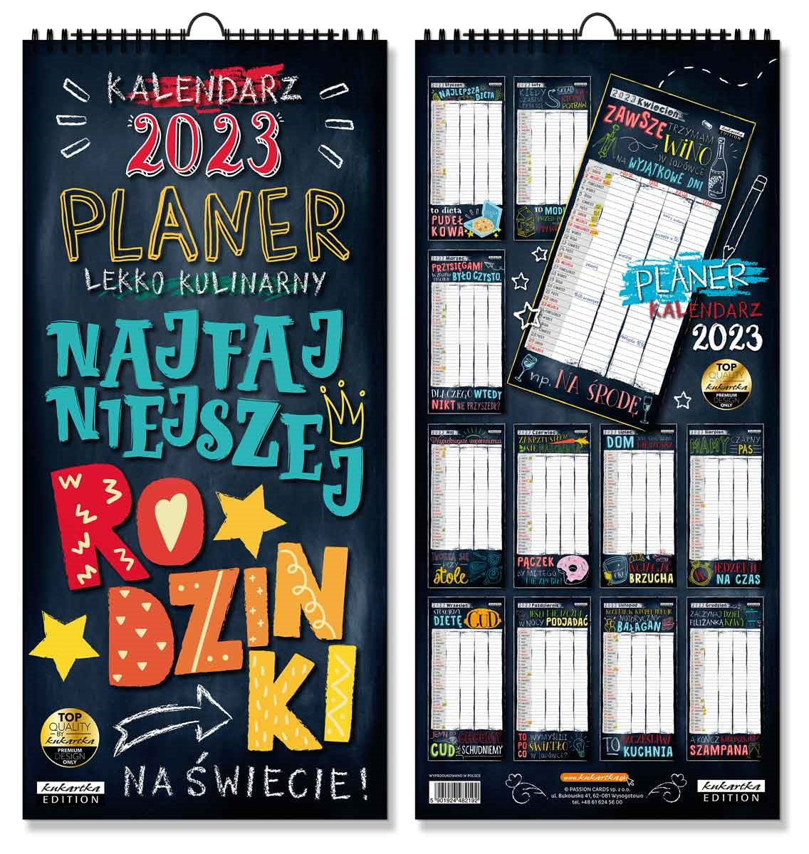 Kalendarz 2023 planer tablicowy