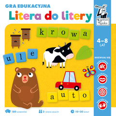 Gra edukacyjna litera do litery Kapitan Nauka