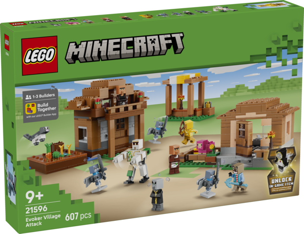 LEGO Minecraft Najazd przywoływaczy na wioskę 21596