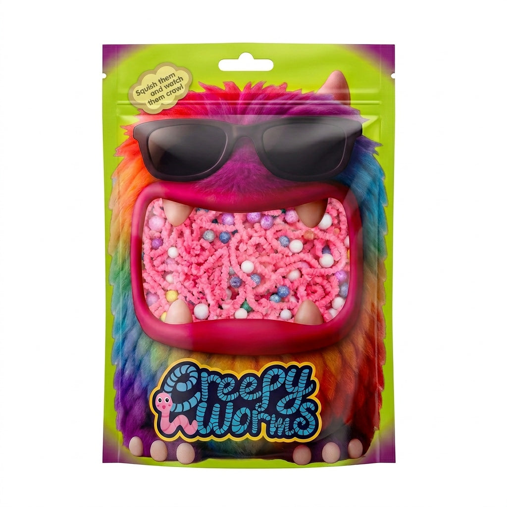 Creepy Worms Pink TOYSINN STN 9797