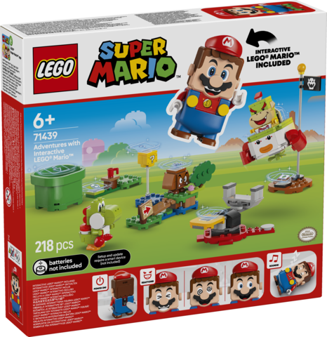 LEGO Super Mario Przygody z interaktywną figurką 71439