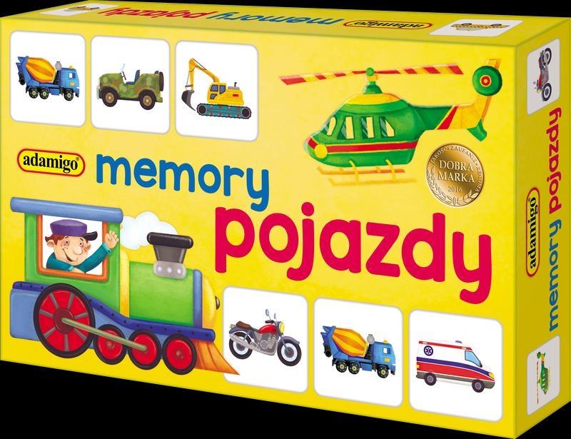 Gra Memory pojazdy