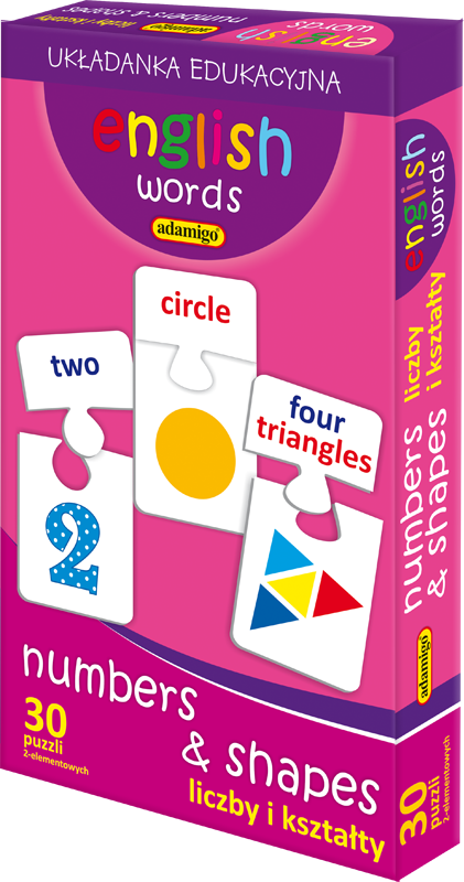 Język angielski liczby i kształty - numbers and shapes