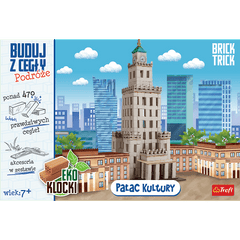 Brick Trick Buduj z cegły Podróże Pałac Kultury XL EKO 61546