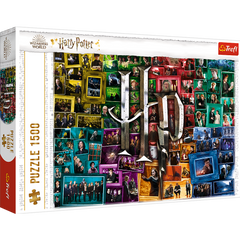 Puzzle 1500 Harry Potter Na przestrzeni filmów 26185
