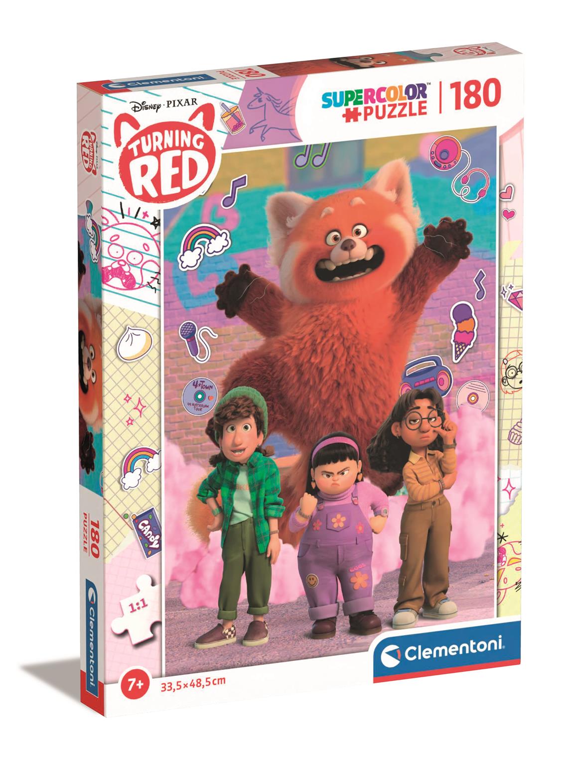 Puzzle Super 180 Disney turning red 29784