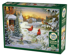 Puzzle 1000 Kardynały szkarłatne 113571