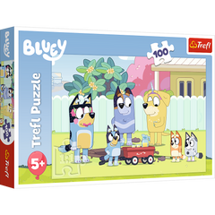 Puzzle 100 Wesoły świat Bluey 16471