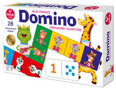 Gra Domino obrazkowe i klasyczne