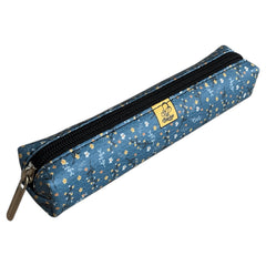 Piórnik mini etui prostokąt kwiatki fashion BB200099