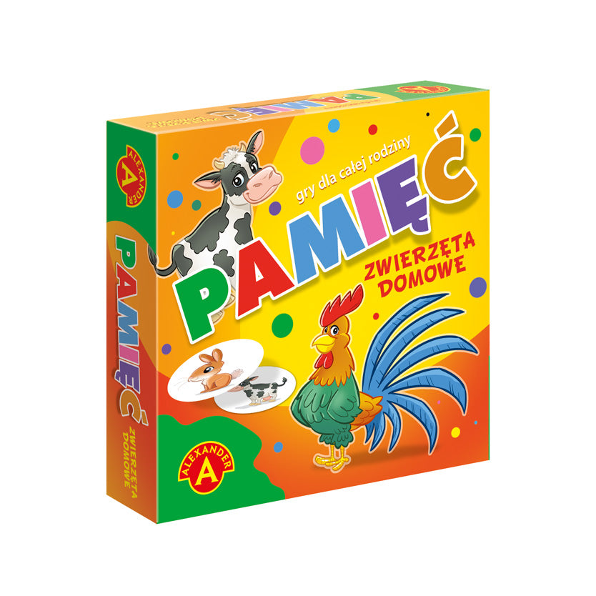 Gra Mini pamięć zwierzęta domowe