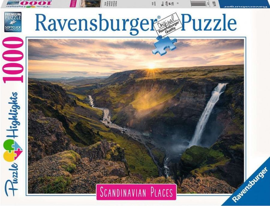 Puzzle 2D 1000 Skandynawskie krajobraz 16738
