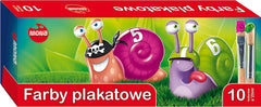 Farby plakatowe Mona 10 kolorów 20 ml