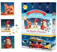 Kalendarz adwentowy Puzzle Funny Christmas Animals 8924-5734