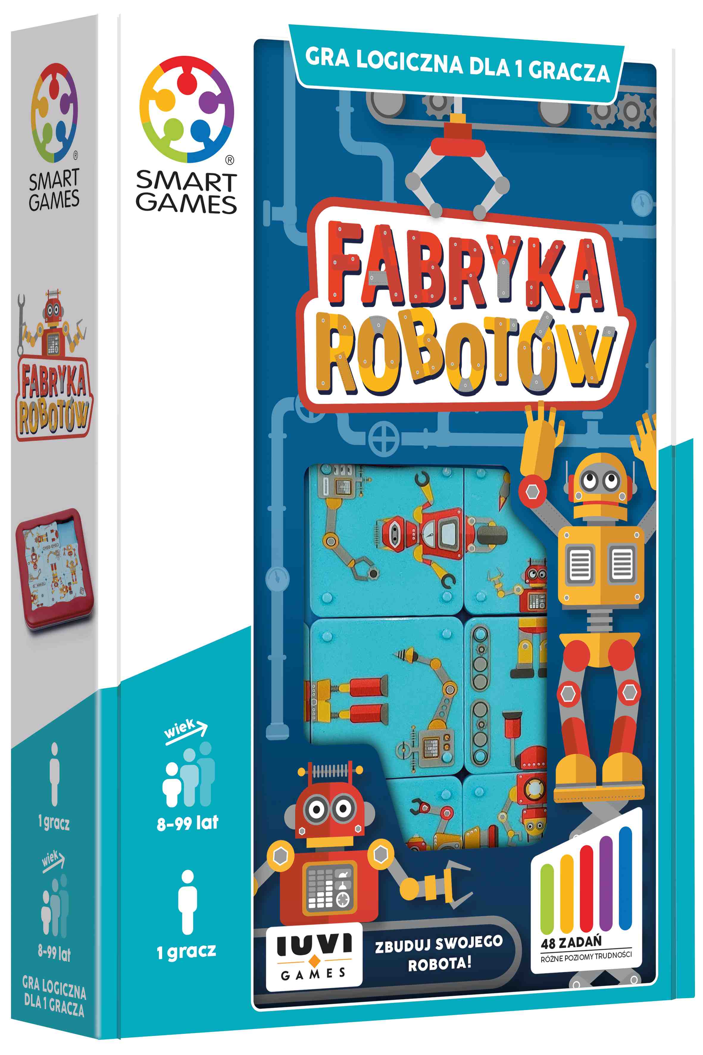 Gra Smart Games Fabryka Robotów IUVI Games