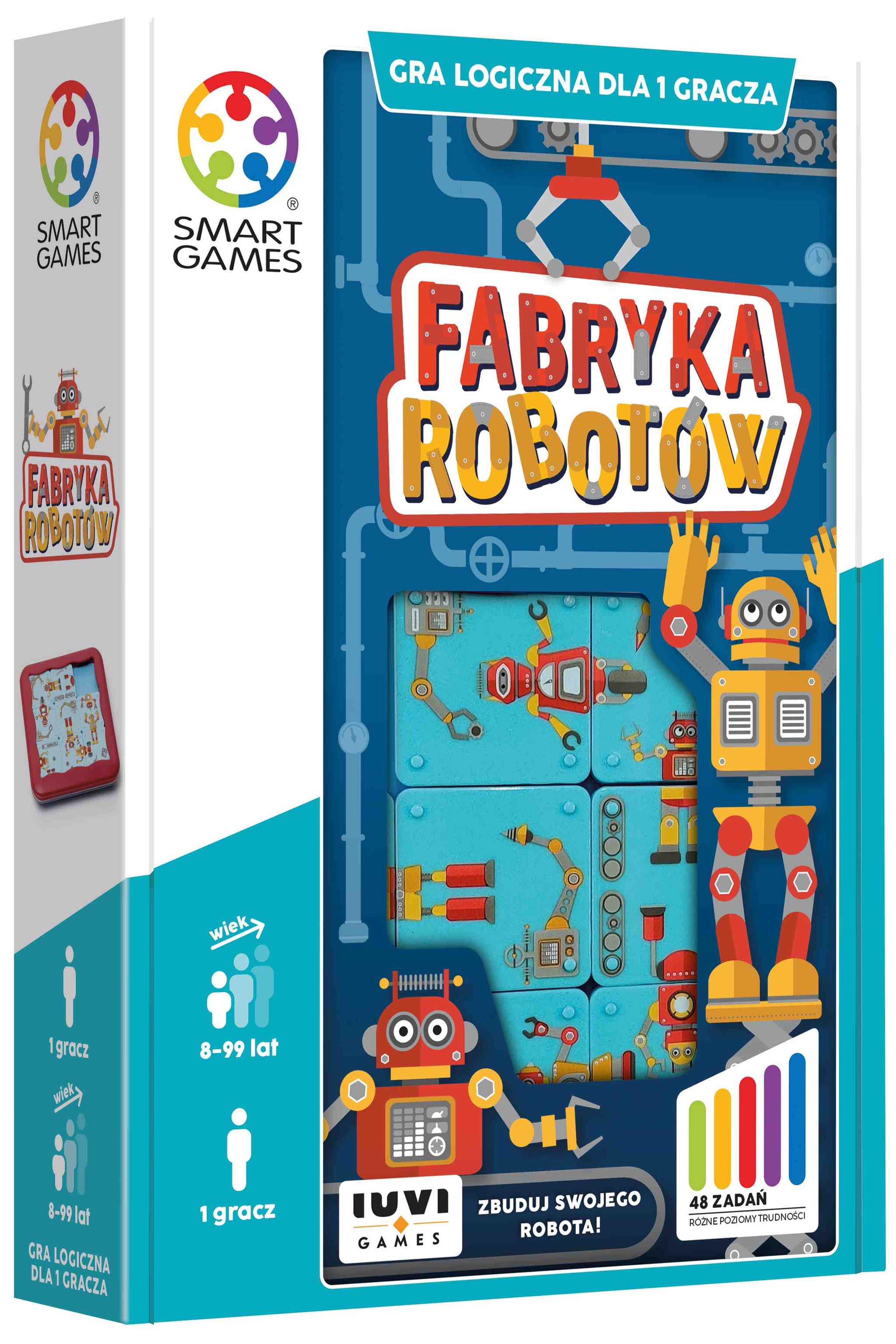 Gra Smart Games Fabryka Robotów IUVI Games