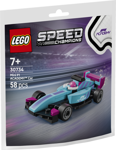 LEGO Mały Bolid F1 ACADEMY V29 30734