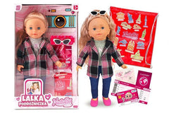 Lalka Natalia podróżniczka 41 cm