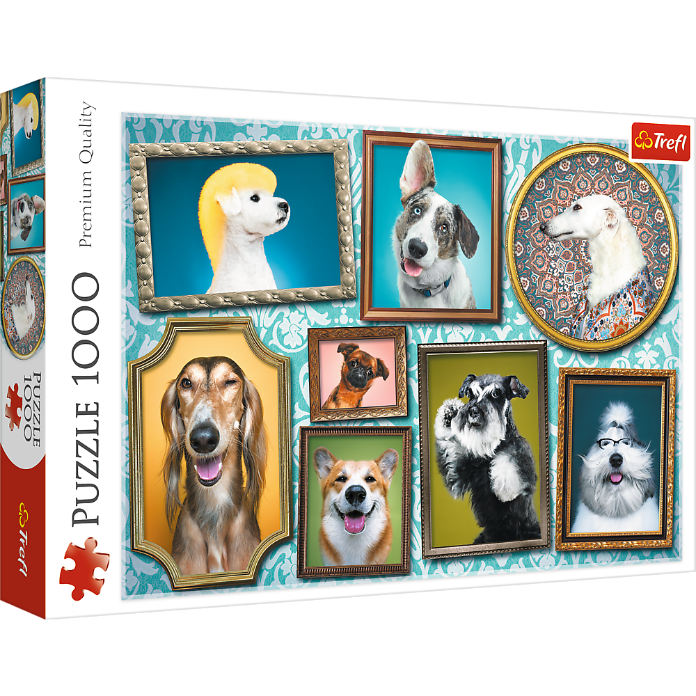 Puzzle 1000 Wesołe pieski 10686