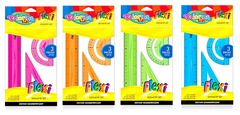 Zestaw geometryczny flexi 15 cm 3 elementowy 4 kolory Colorino Kids