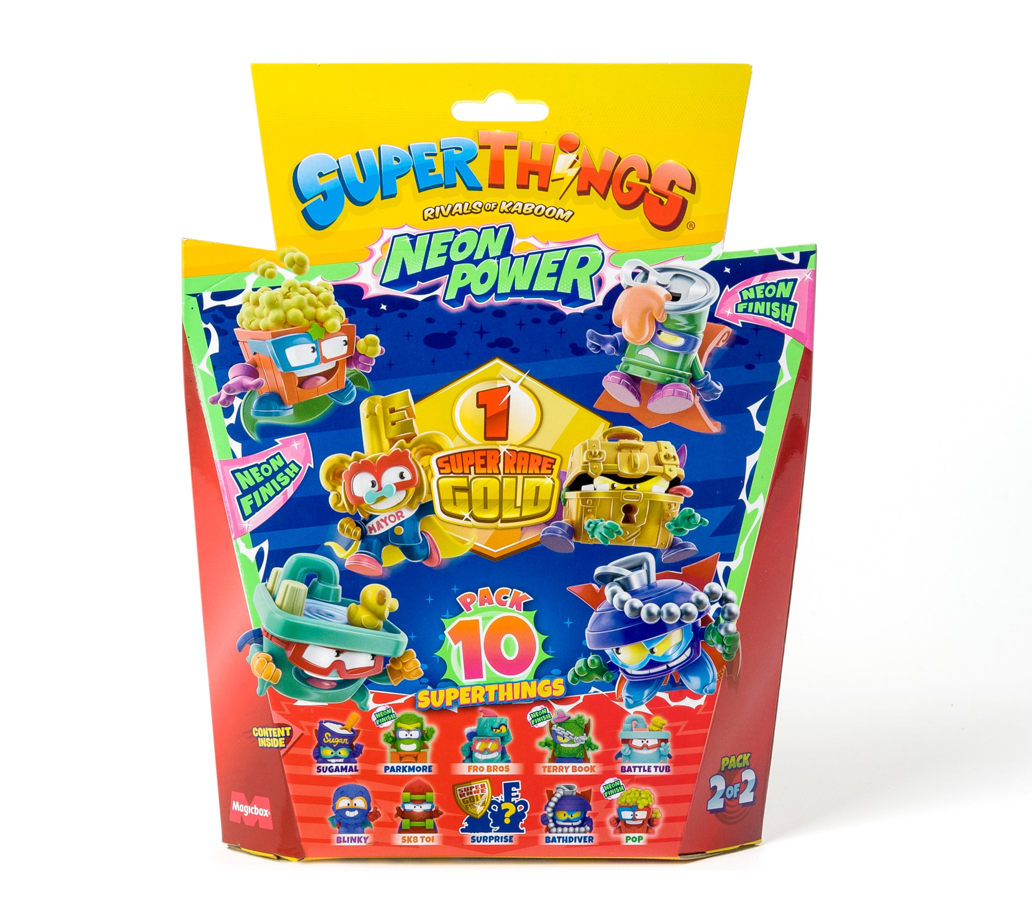 SuperThings Neon Power Pack 10 1szt. mix