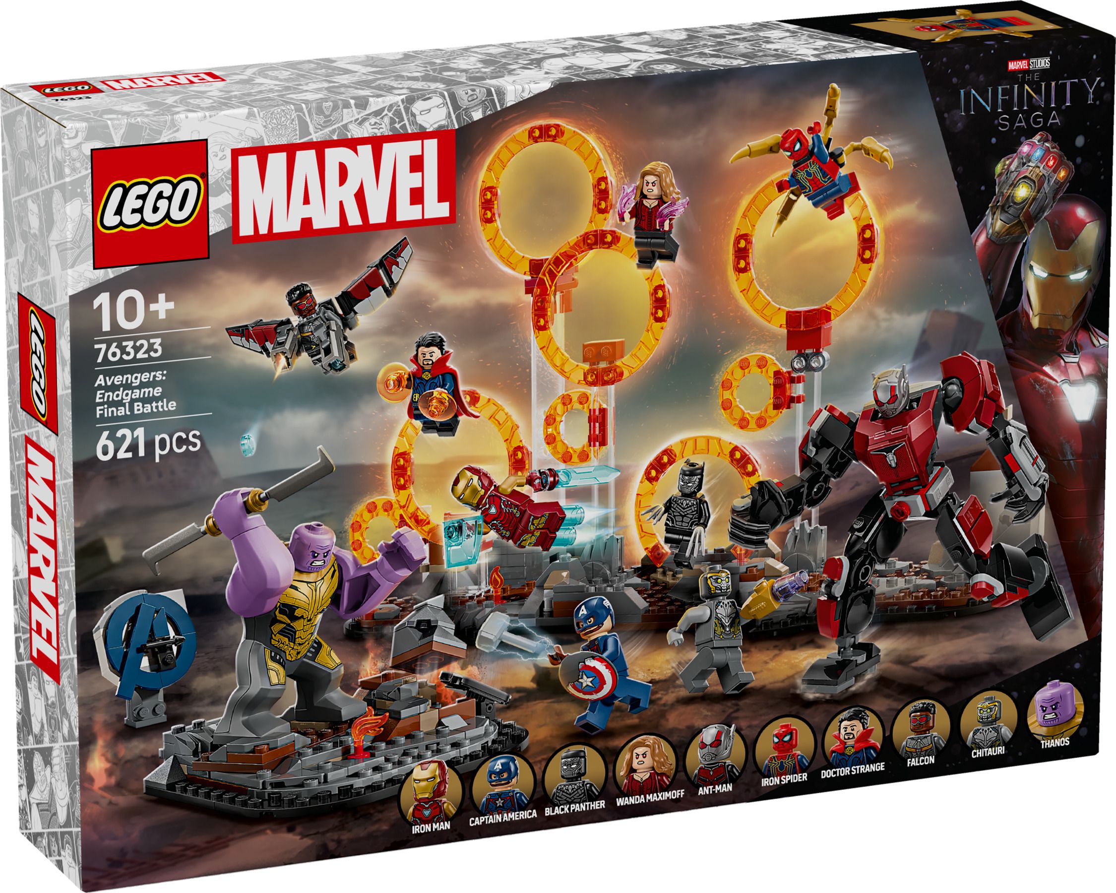 LEGO Super Heroes Avengers Koniec gry ostateczna bitwa 76323