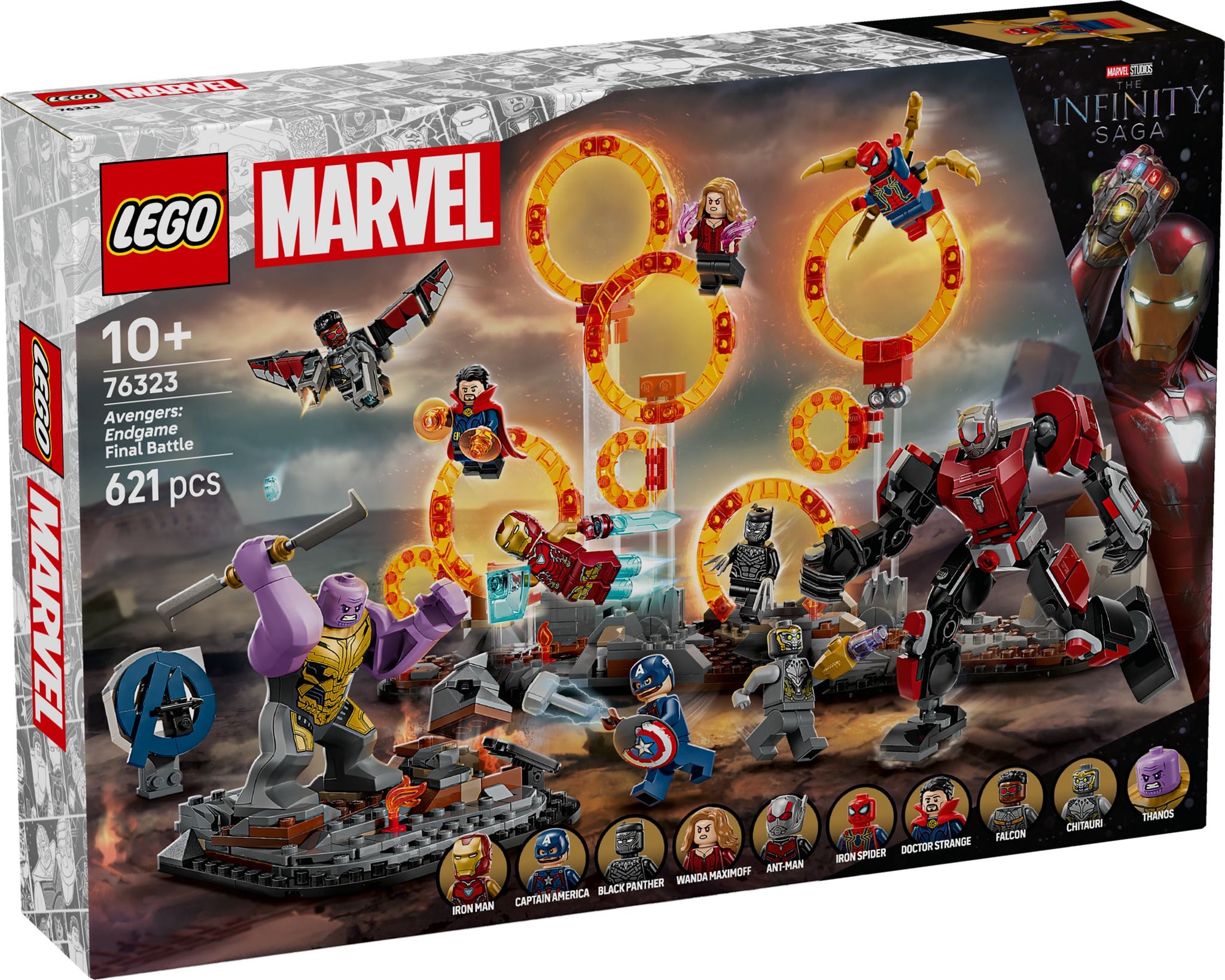 LEGO Super Heroes Avengers Koniec gry ostateczna bitwa 76323