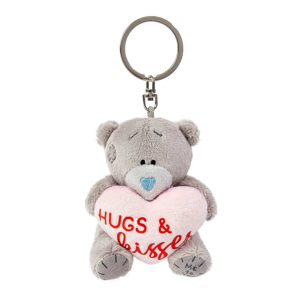 Breloczek Miś z sercem Hugs and Kisses 7,6cm