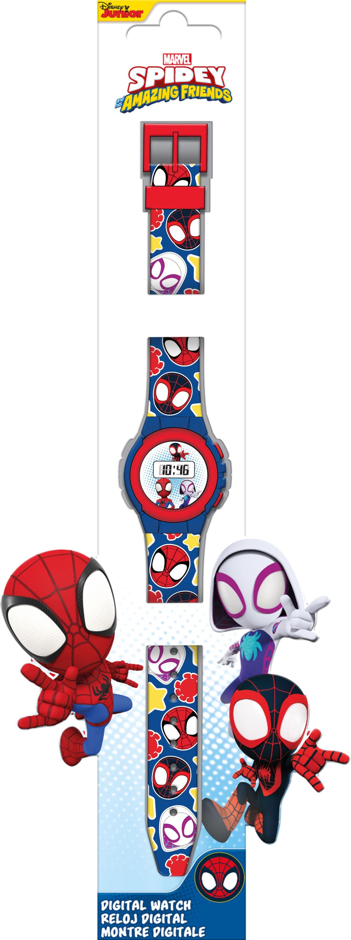 Zegarek cyfrowy KE02 ECO Spidey SPF4019