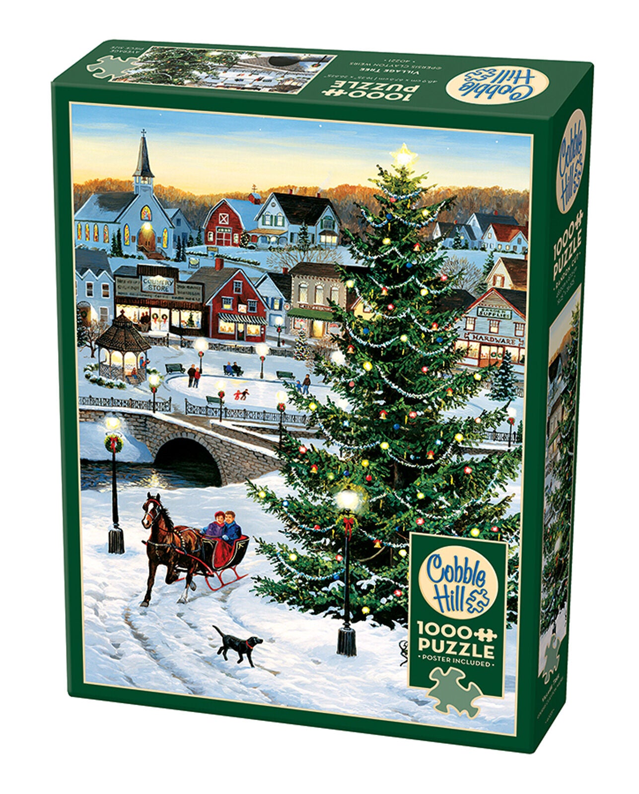 Puzzle 1000 Świąteczna panorama 112638