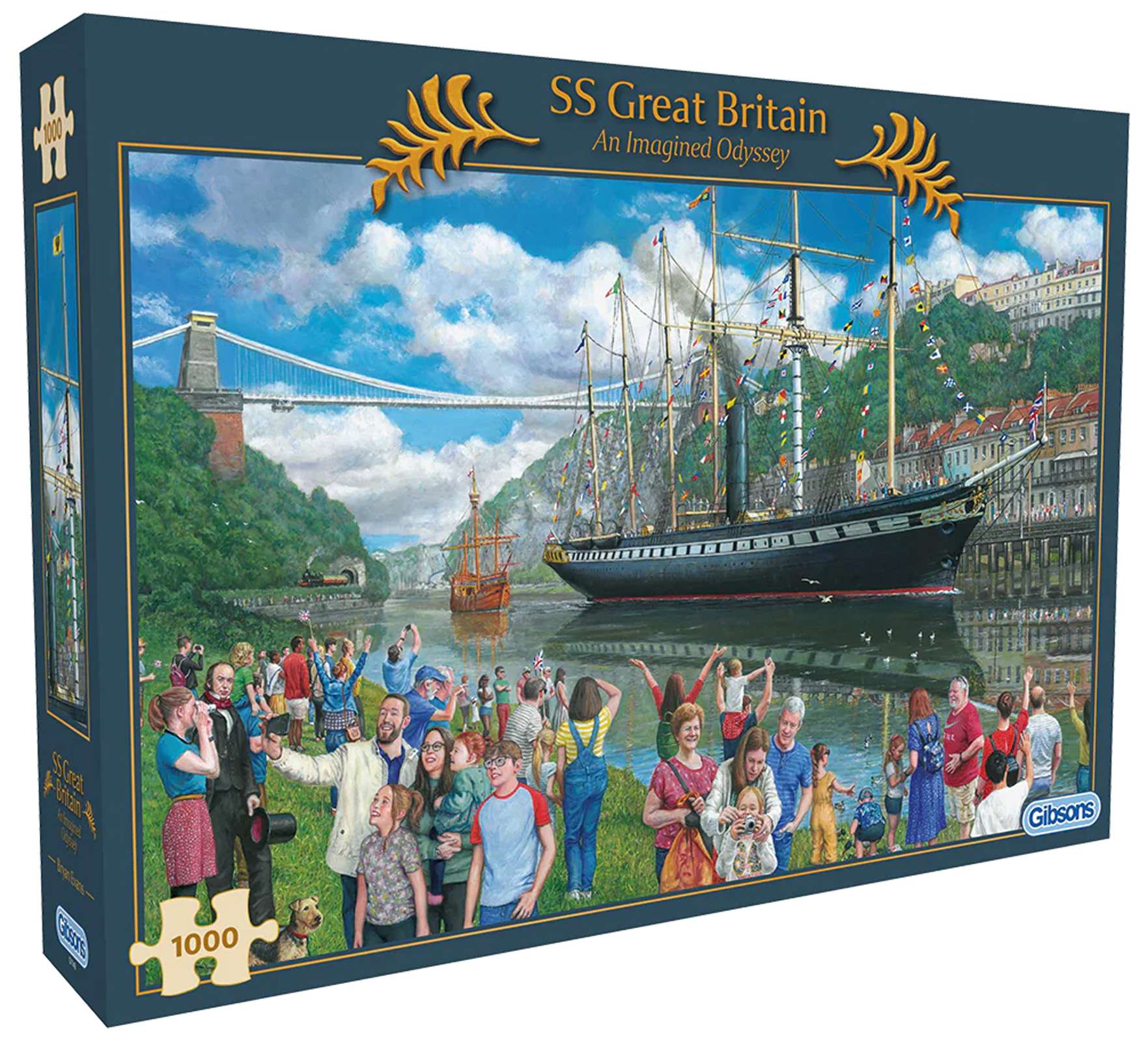 Puzzle 1000 Statek SS Great Britain 113718