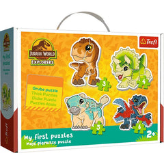 PUZZLE Baby Classic Urocze dinozaury 36138