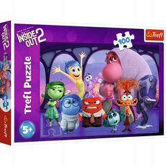 Puzzle 100 W głowie się nie mieści Disney Inside Out 2 16477